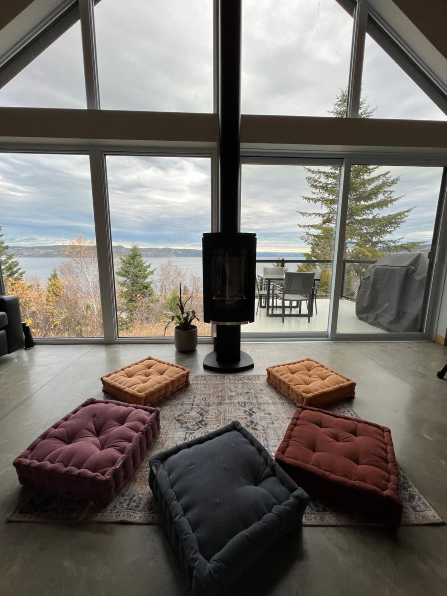 Magical Loft : Breathtaking View & Cozy Fireplace Chicoutimi Kültér fotó